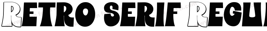 Retro serif Regular字体转换